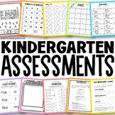 Kindergarten Assessment Year Long Math and Literacy Report