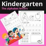 Kindergarten alphabet worksheets