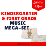 Kindergarten and First Grade Music Bundle