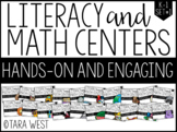 Kindergarten and First Grade Themed Literacy and Math Centers