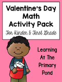 Valentine's Day Math Centers and Activities {Kindergarten 