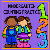 Kindergarten and Pre-K Counting to 10 Worksheets