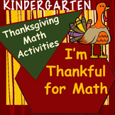 Thanksgiving Math: Kindergarten and Pre-K Activities Worksheets