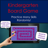 Kindergarten and Preschool Shapes, alphabet, counting boar