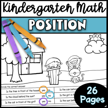 Preview of Kindergarten Math - Topic 15: Position and Location of Shapes