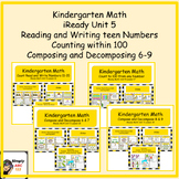Kindergarten iReady Math Unit 5 BUNDLE