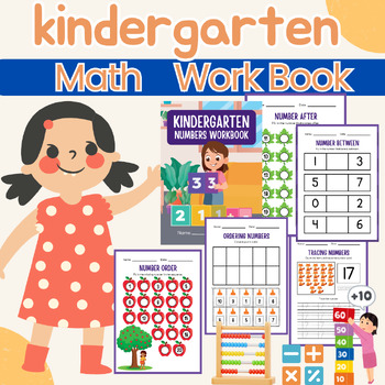 Preview of Kindergarten numbers workbook Bundle