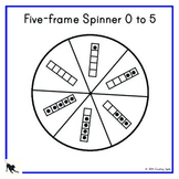 Kindergarten numeracy - 25 different spinners