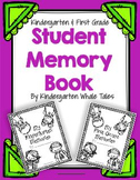 Kindergarten or First Grade Memory Book