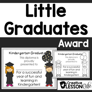 Preview of Kindergarten or Preschool Graduation Diploma~ Editable {Freebie}