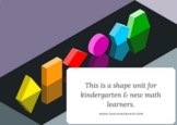 Kindergarten Maths shapes