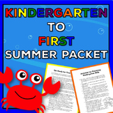 Kindergarten to First Summer Packet: Meaningful Activities