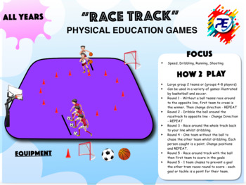 physical education games for kindergarten