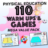 Kindergarten to Grade 8 -  110 Physical Education Games - 