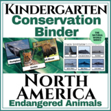 Kindergartener's First Conservation Binder: Endangered Mam