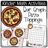 Kindergaten Math Centers: Bar Graph Pizza Toppings
