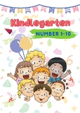 Kindlegarten Numbers 1-10
