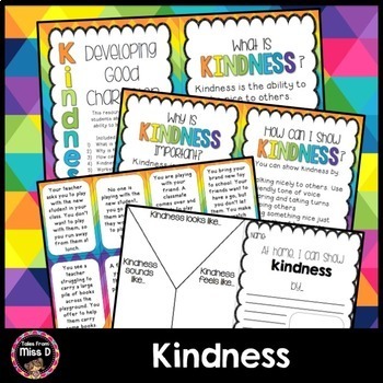 Social Skills Kindness by Tales From Miss D | TPT