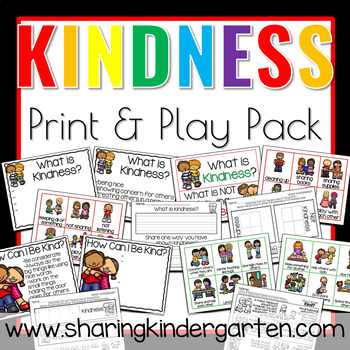 Preview of Kindness | Kindness Activities |  Learning about Kindness Social Emotional