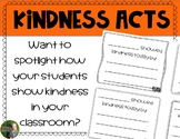 Kindness Act Cards