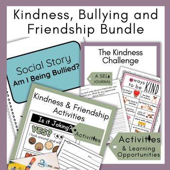 Preview of Kindness Activities Bundle