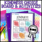 Kindness Activities | Choice Board, Writing Activity, and 
