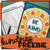 Kindness Activities FREE Fast Finishers Activities Centers