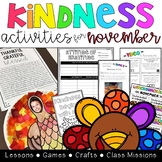 Community Building and Kindness Activities + Fall Bulletin