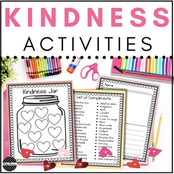 Preview of Kindness Activities | Random Acts of Kindness |  classroom community 