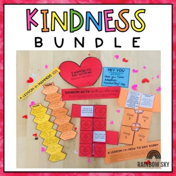 Kindness BUNDLE: Activities, Posters and Kind Campaign by Rainbow Sky ...