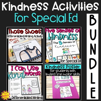 Preview of Kindness Activity BUNDLE | Building Character | Special Education Resource