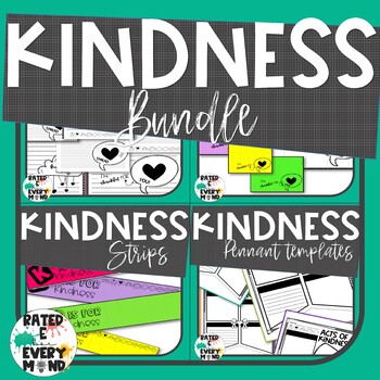 Preview of Kindness Activity BUNDLE World Kindness R.A.K