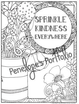 Download Kindness Letter & Kindness Coloring Pages / Kindness ...