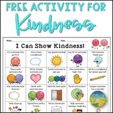 Kindness Activity for Social Emotional Learning