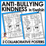 Kindness Anti-Bullying | 2 Collaborative Coloring Oversize