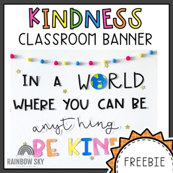 Preview of FREE Kindness Quote | Kindness Bulletin Board | Kind display