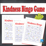 Bullying Prevention Month Kindness Bingo Game