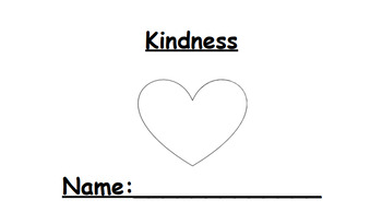 Preview of Kindness Book