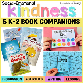 Preview of Kindness Book Activities & Lessons - Read Aloud Bundle – How to be Kind
