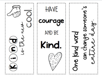 kindness bookmarks volume 3 by teach create and