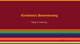 Kindness Boomerang: Character Education Lesson