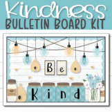 Kindness Bulletin Board | Farmhouse Classroom | Door Décor | Bitmoji Classroom