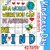 Kindness Bulletin Board Ideas • Collaborative Coloring Pos