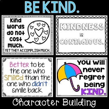 Kindness Bulletin Board Set by TheHappyTeacher | TPT