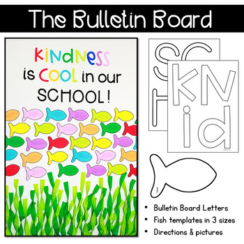 Kindness Bulletin Board Set by Stephanie Trapp | TpT