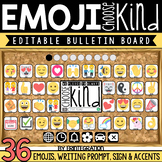 Kindness Bulletin Board with Emojis
