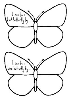 Preview of Kindness Butterflies