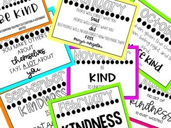 Kindness Campaign by Teaching in Rain | TPT