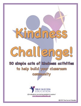 Preview of Kindness Challenge!