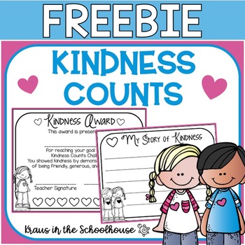 Preview of Kindness Challenge Activity FREEBIE